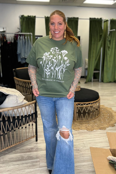 His Grace Is Enough Graphic Tee