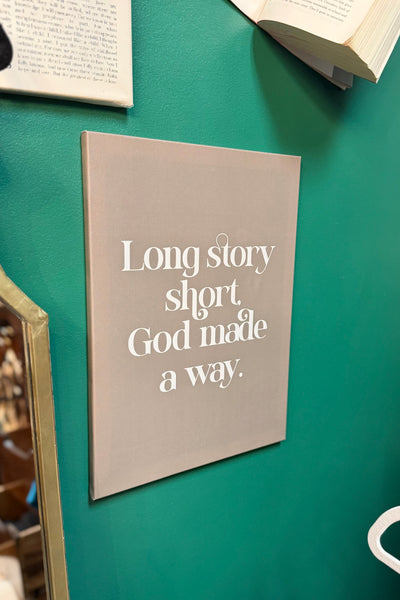 God’s Story Canvas
