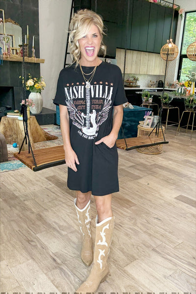 Nashville T-Shirt Dress