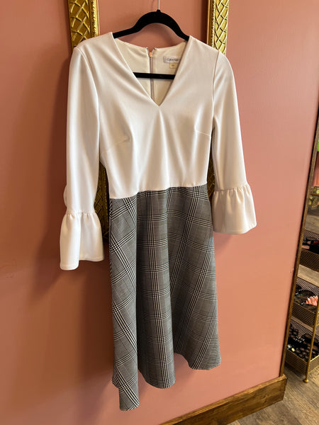 Vintage Custom Plaid Dress