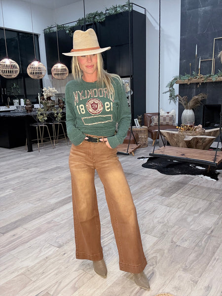Brown Stretch Jean