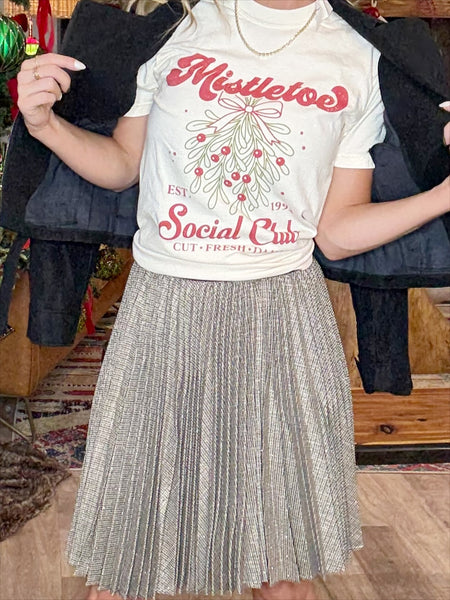 Mistletoe Social Club Graphic Tee