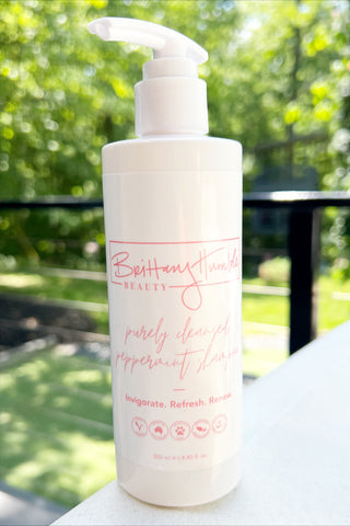 Purely Cleansed Peppermint Shampoo