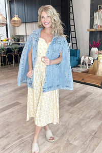 Denim Poncho