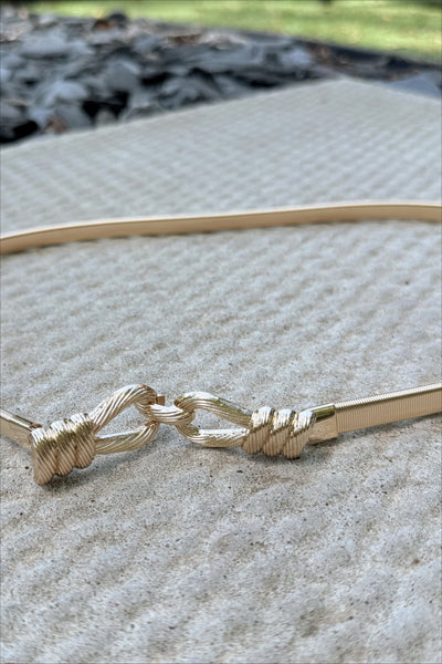 Gold Stretch Belt