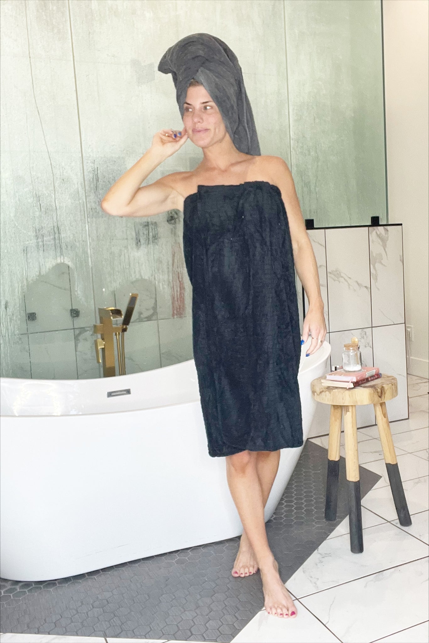 Towel Robe Wrap