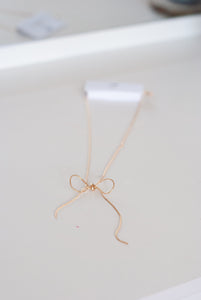 The Bloom Society Bow Necklace