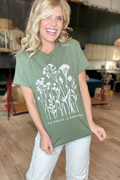 His Grace Is Enough Graphic Tee