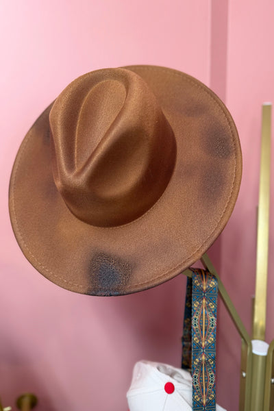 Distressed Brown Hat