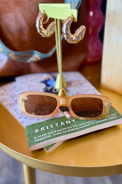 Slim Rectangle Sunglasses