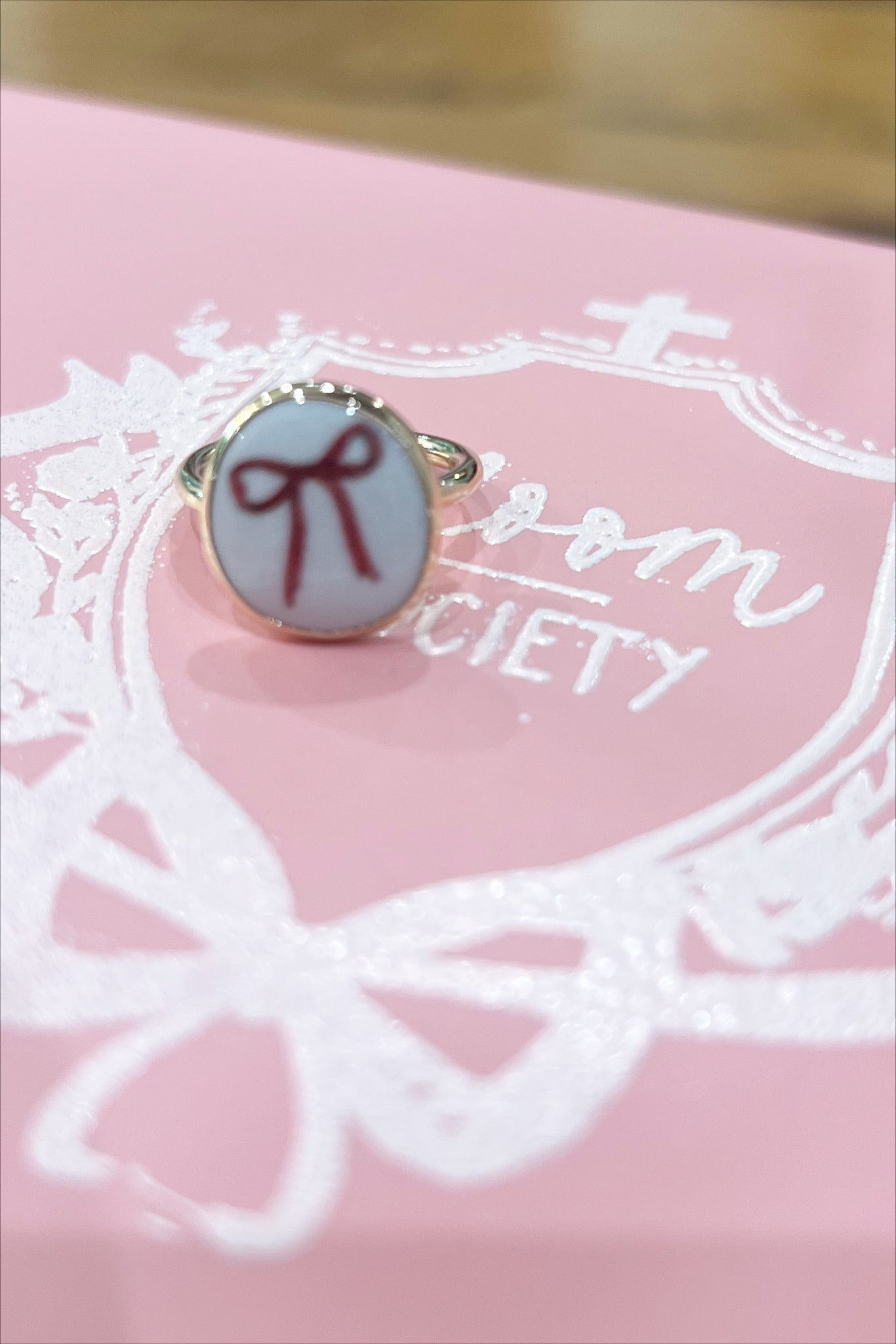 The Bloom Society Bow Ring